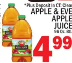 C Town APPLE & EVE APPLE JUICE offer