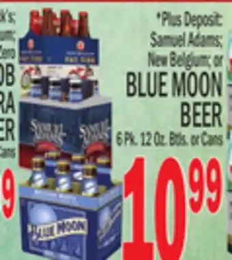 C Town BLUE MOON BEER offer
