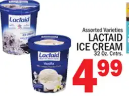 C Town LACTAID ICE CREAM offer