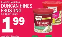 C Town DUNCAN HINES FROSTING offer