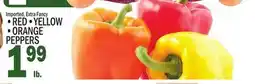 C Town •RED•YELLOW •ORANGE PEPPERS offer