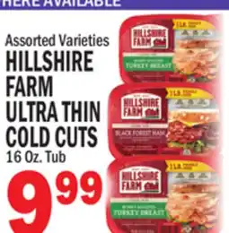 C Town HILLSHIRE FARM ULTRA THIN COLD CUTS offer