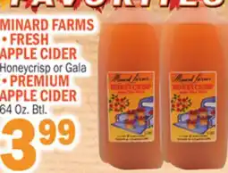 C Town MINARD FARMS FRESH APPLE CIDER PREMIUM APPLE CIDER offer
