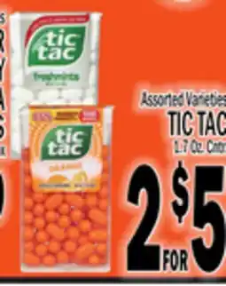 C Town TIC TAC offer