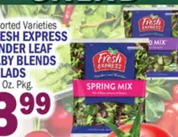 C Town FRESH EXPRESS TENDER LEAF BABY BLENDS offer