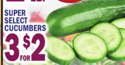 C Town SUPER SELECT CUCUMBERS offer