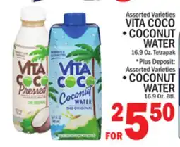 C Town VITA COCO COCONUT WATER offer