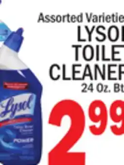 C Town LYSOL TOILET CLEANER offer