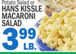 C Town HANS KISSLE MACARONI SALAD offer