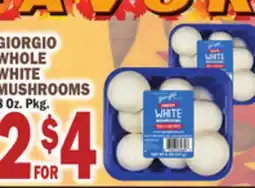 C Town GIORGIO WHOLE WHITE MUSHROOMS offer
