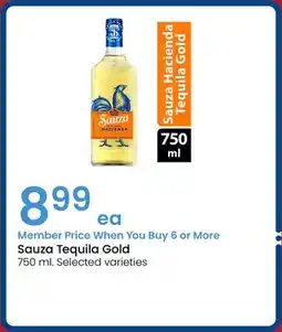 Albertsons Sauza Tequila Gold offer