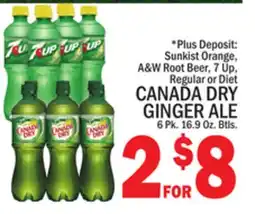 C Town CANADA DRY GINGER ALE offer