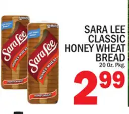C Town SARA LEE CLASSIC HONEY WHEAT BREAD offer