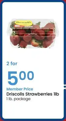 Albertsons Driscolls Strawberries 1lb offer