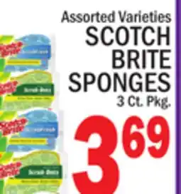 C Town SCOTCH BRITE SPONGES offer