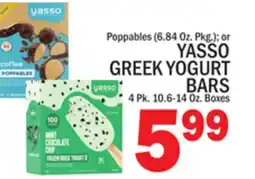 C Town YASSO GREEK YOGURT BARS 4 Pk. 10.6-14 Oz. Boxes offer