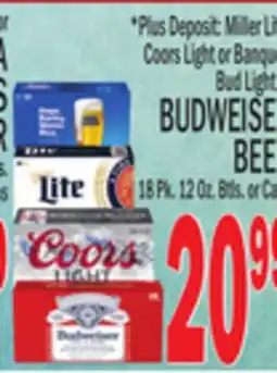 C Town BUDWEISER BEER offer
