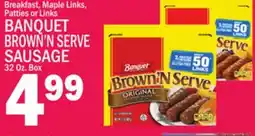 C Town BANQUET BROWN'N SERVE SAUSAGE offer