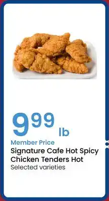 Albertsons Signature Cafe Hot Spicy Chicken Tenders Hot offer