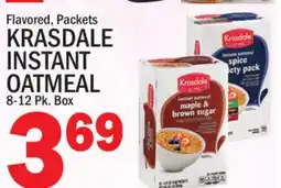 C Town KRASDALE INSTANT OATMEAL offer