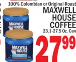 C Town MAXWELL HOUSE COFFEE offer