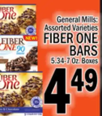 C Town FIBER ONE BARS offer