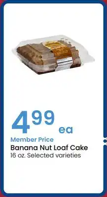 Albertsons Banana Nut Loaf Cake offer