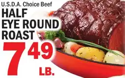 C Town HALF EYE ROUND ROAST offer