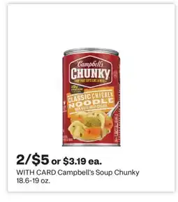 CVS Campbell's Soup Chunky offer