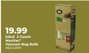Runnings 2 Count MaxVac Vacuum Bag Rolls offer