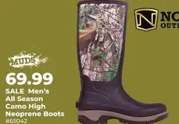 Runnings Men's All Season Camo High Neoprene Boots offer