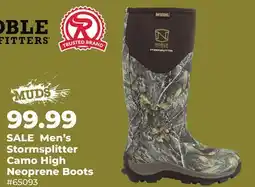 Runnings Men's Stormsplitter Camo High Neoprene Boots offer