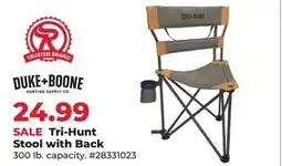 Runnings Tri-Hunt Stool with Back offer