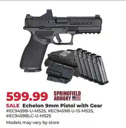 Runnings Echelon 9mm Pistol with Gear offer