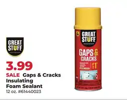 Runnings Gaps & Cracks Insulating Foam Sealant offer