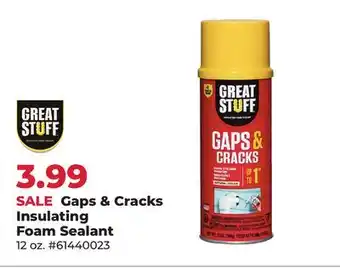 Runnings Gaps & Cracks Insulating Foam Sealant offer