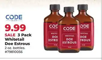 Runnings 3 Pack Whitetail Doe Estrous offer