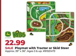 Runnings Playmat with Tractor or Skid Steer offer