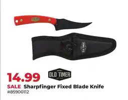 Runnings Sharpfinger Fixed Blade Knife offer