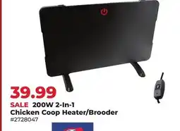 Runnings 200W 2-In-1 Chicken Coop Heater/Brooder offer
