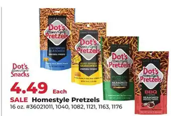 Runnings Homestyle Pretzels, 16 oz offer