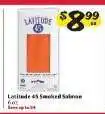 Winn Dixie Latitude 45 Smoked Salmon offer