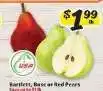 Winn Dixie Bartlett, Bosc or Red Pears offer