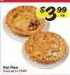 Winn Dixie Pot Pies offer