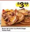 Winn Dixie Bone-In Center Cut Pork Chops Value Pack offer