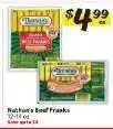 Winn Dixie Nathan's Beef Franks offer