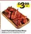 Winn Dixie Fresh Marinated Chicken Wings offer