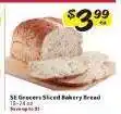 Winn Dixie SE Grocers Sliced Bakery Bread offer
