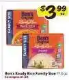 Winn Dixie Ben's Ready Rice Family Size offer