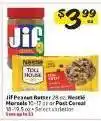 Winn Dixie Jif Peanut Butter or Nestlé Morsels offer